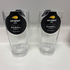US Open Dobel Tequila Plastic Cups
